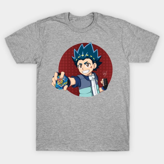 Valt Aoi from Beyblade Burst Turbo T-Shirt by Kaw_Dev